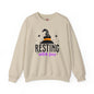 Resting Witch Face Crewneck Sweatshirt The Devil's Pickle