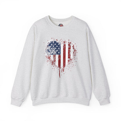 American Heart Crewneck Sweatshirt The Devil's Pickle