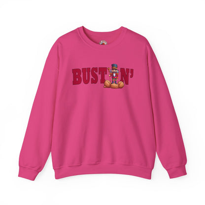 Bustin' Nuts Crewneck Sweatshirt The Devil's Pickle