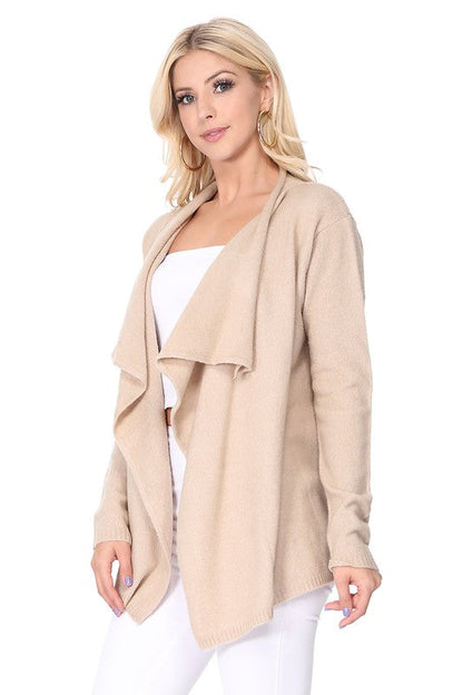 Draped Stylish Cape Sweater Cardigan Shop Style & More | Fresh Looks, Everyday Deals & Free Shipping