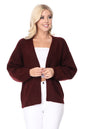 Bubble Bell Sleeve Chunky Open Sweater Cardigan Shop Style & More | Fresh Looks, Everyday Deals & Free Shipping