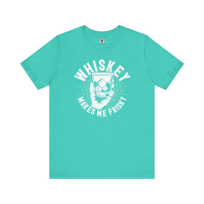 Whiskey Makes Me Frisky T-Shirt The Devil's Pickle