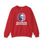 Too Cool For British Rule Crewneck Sweatshirt The Devil's Pickle