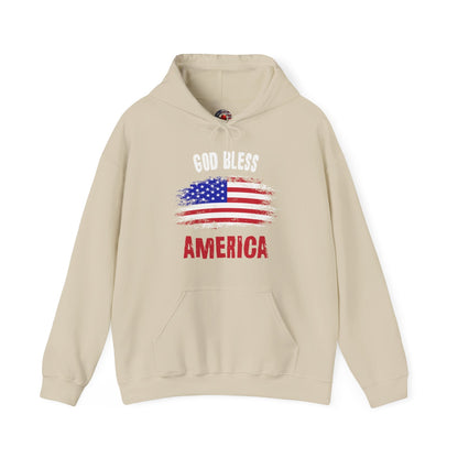 God Bless America Hooded Sweatshirt The Devil's Pickle