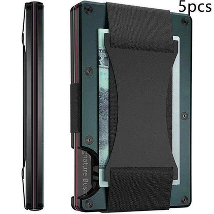 Carbon Fiber Wallet - RFID Blocking Metal Card Holder SmartPursue™