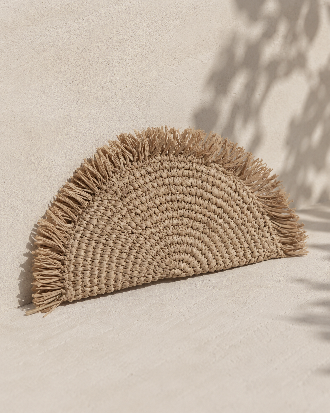 Seagrass Half Moon Clutch Village Thrive