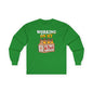 Working On My 6 Pack Long Sleeve Tee The Devil's Pickle