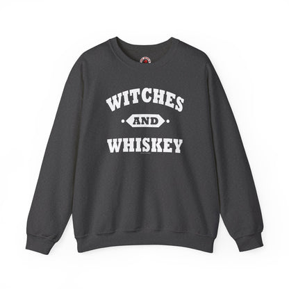 Witches and Whiskey Crewneck Sweatshirt The Devil's Pickle