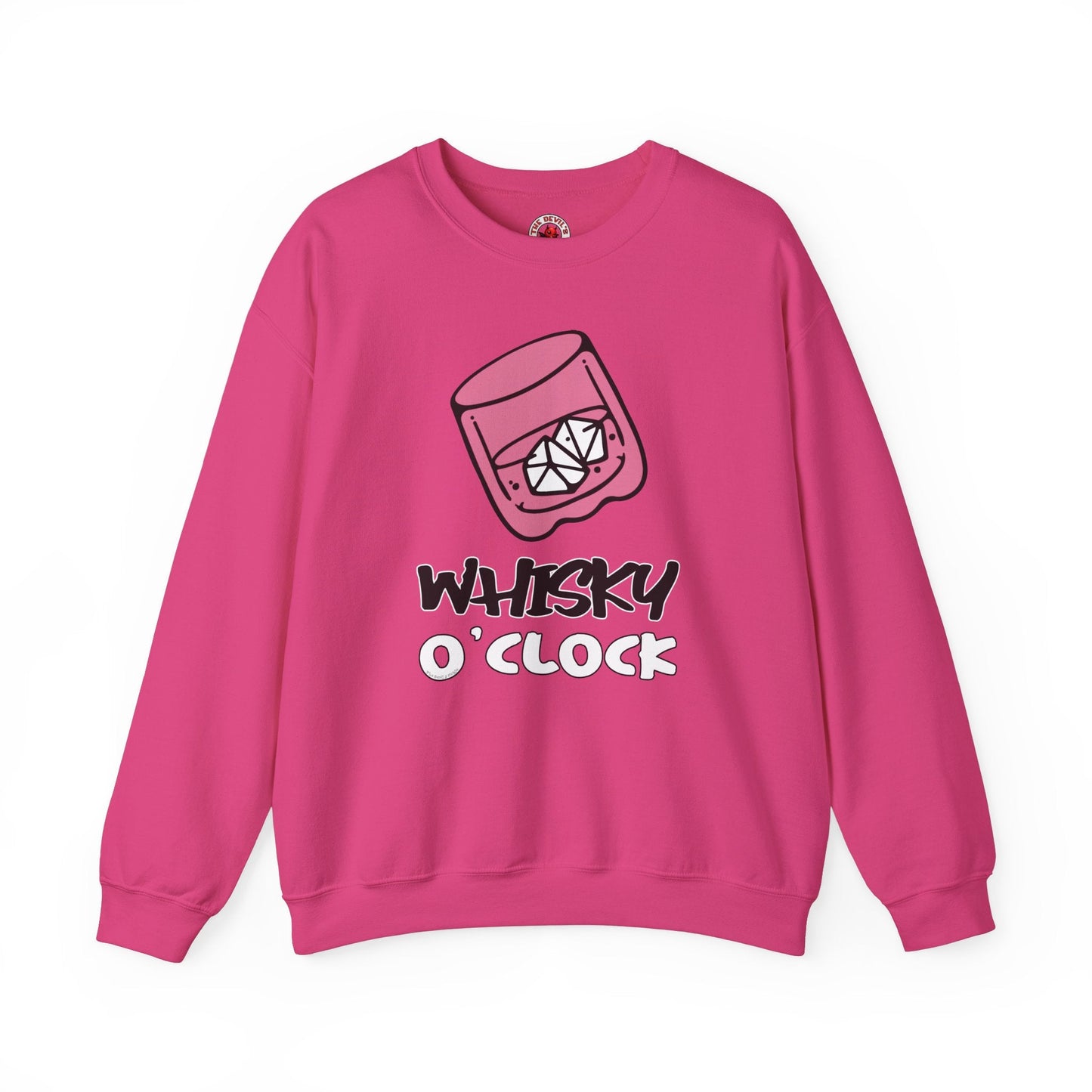 Whiskey O'clock Crewneck Sweatshirt The Devil's Pickle
