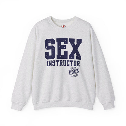 Sex Instructor Crewneck Sweatshirt The Devil's Pickle