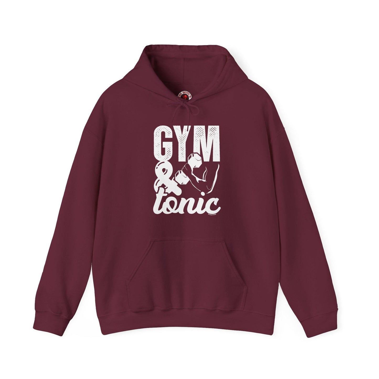 Gym and Tonic Hooded Sweatshirt The Devil's Pickle