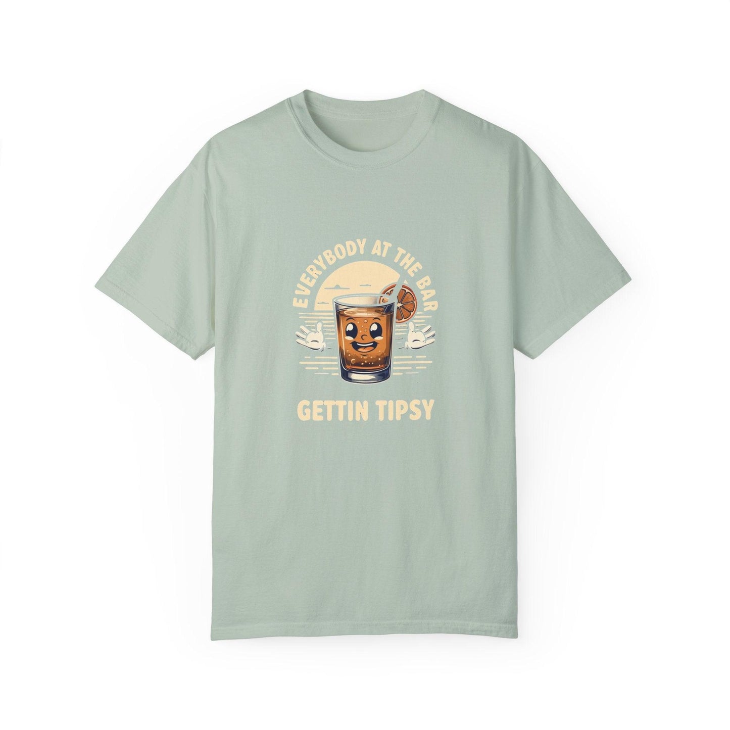 Everybody at the Bar Gettin Tipsy Unisex Garment-Dyed T-Shirt Country in My Heart