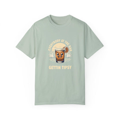 Everybody at the Bar Gettin Tipsy Unisex Garment-Dyed T-Shirt Country in My Heart