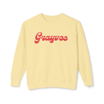 Unisex Lightweight Crewneck Sweatshirt "Grayvee" Grayceful LLC