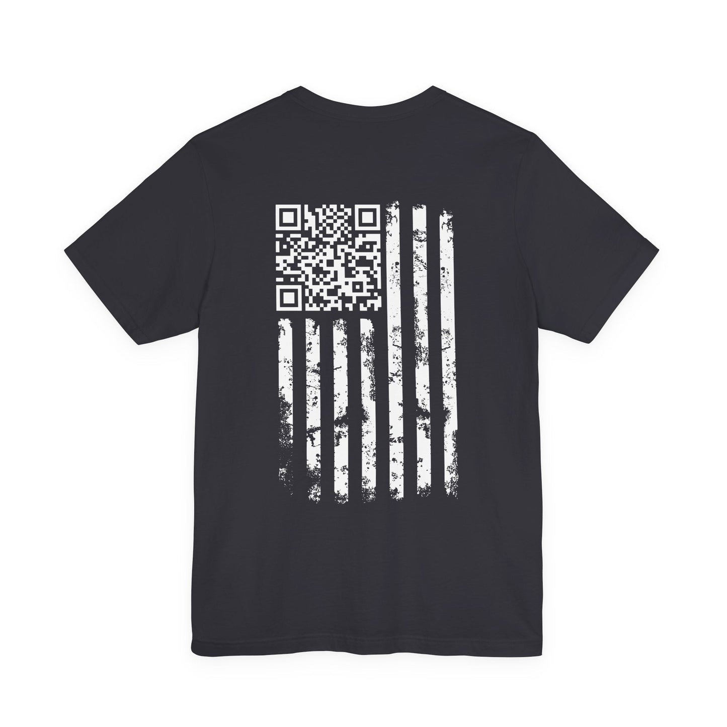 American Flag QR Code T-Shirt The Devil's Pickle