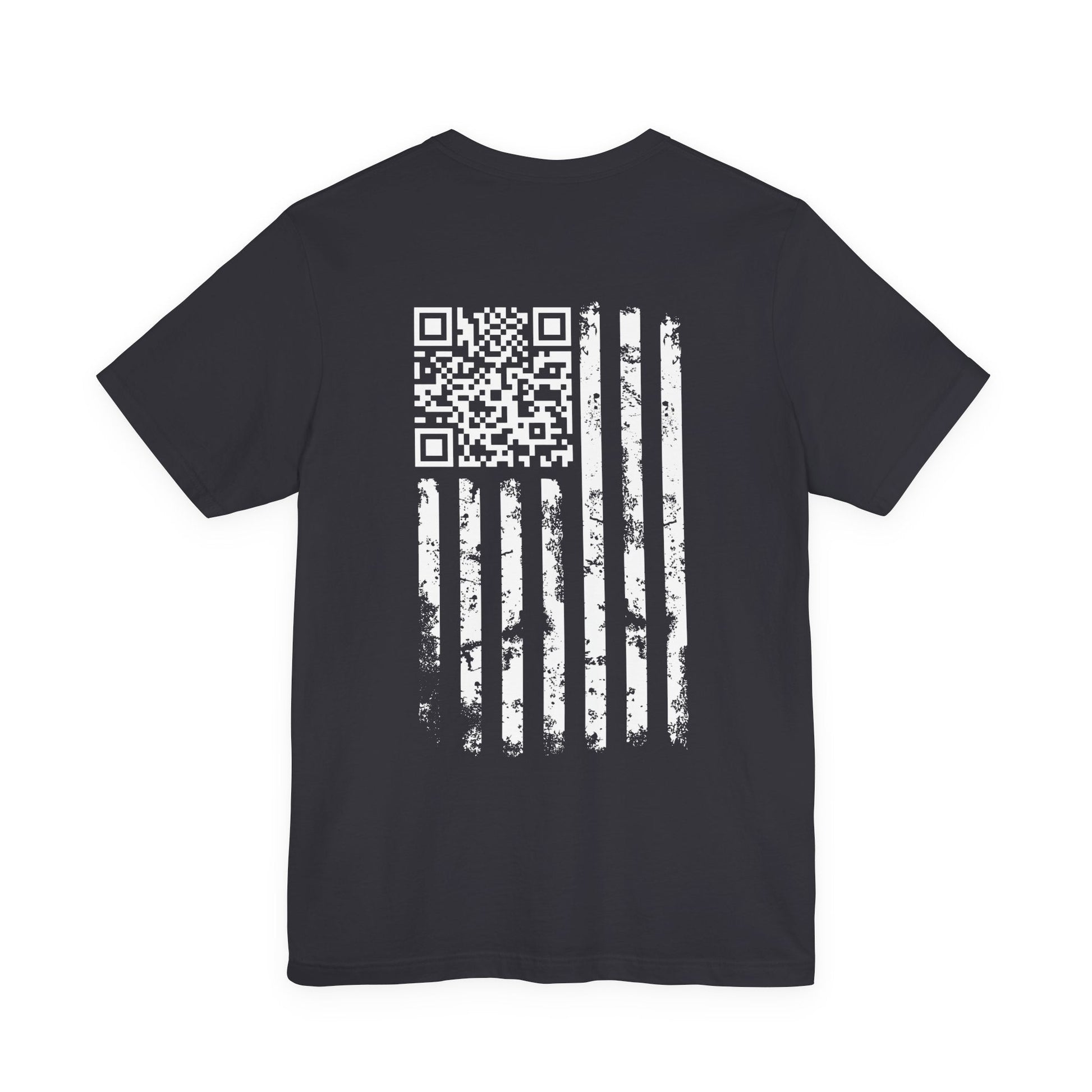 American Flag QR Code T-Shirt The Devil's Pickle