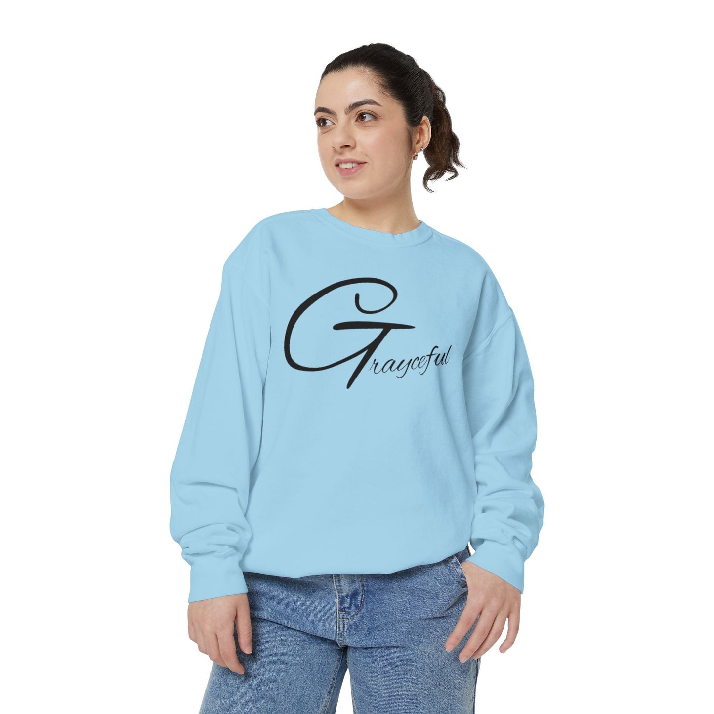 Unisex Garment-Dyed Sweatshirt Grayceful LLC