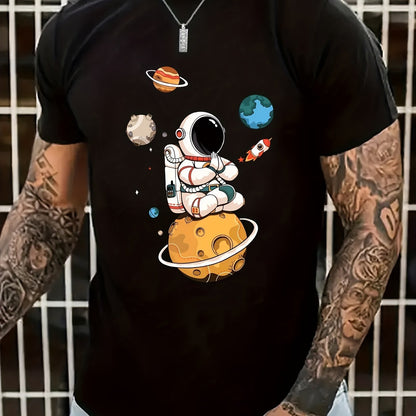 Men’s Astronaut Graphic Shirt FitiqueFit