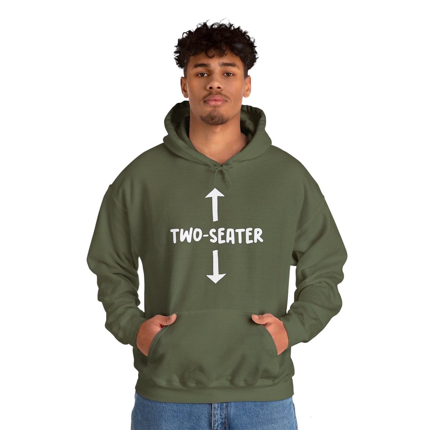 Two-Seater Hooded Sweatshirt The Devil's Pickle