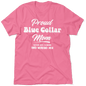 Proud Blue Collar Mom - T-Shirt Armed American Supply