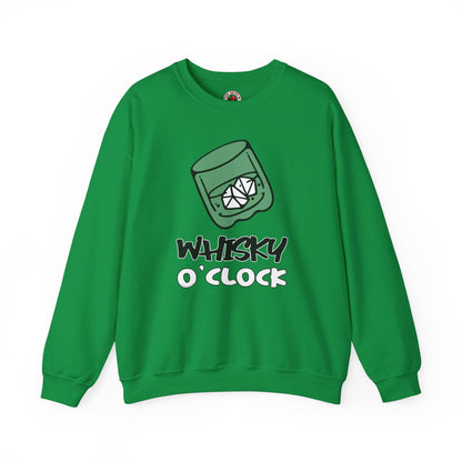 Whiskey O'clock Crewneck Sweatshirt The Devil's Pickle