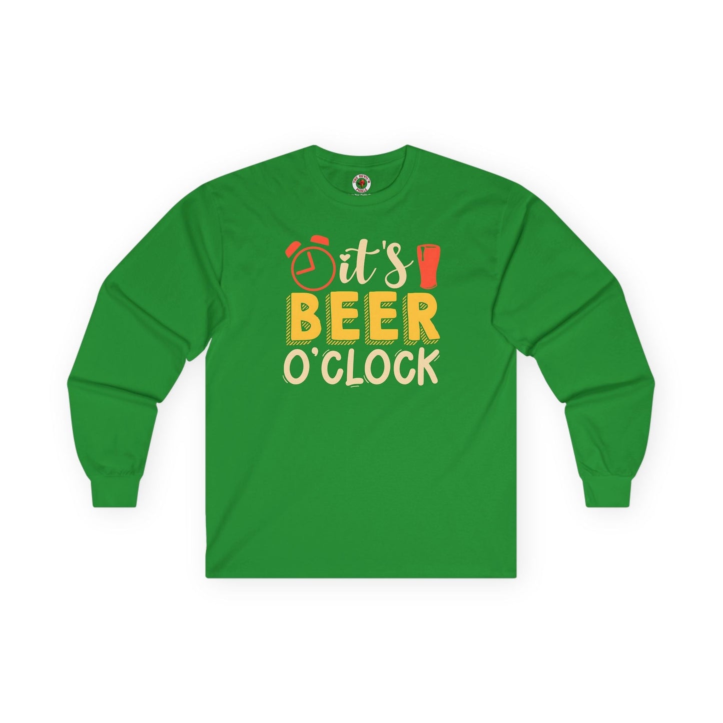 It's Beer O'clock Long Sleeve Tee The Devil's Pickle