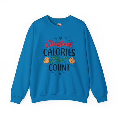 Christmas Calories Don't Count Crewneck Sweatshirt The Devil's Pickle