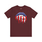 American Flag Lips T-Shirt The Devil's Pickle