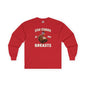 Stop Staring At My Breasts Long Sleeve Tee The Devil's Pickle
