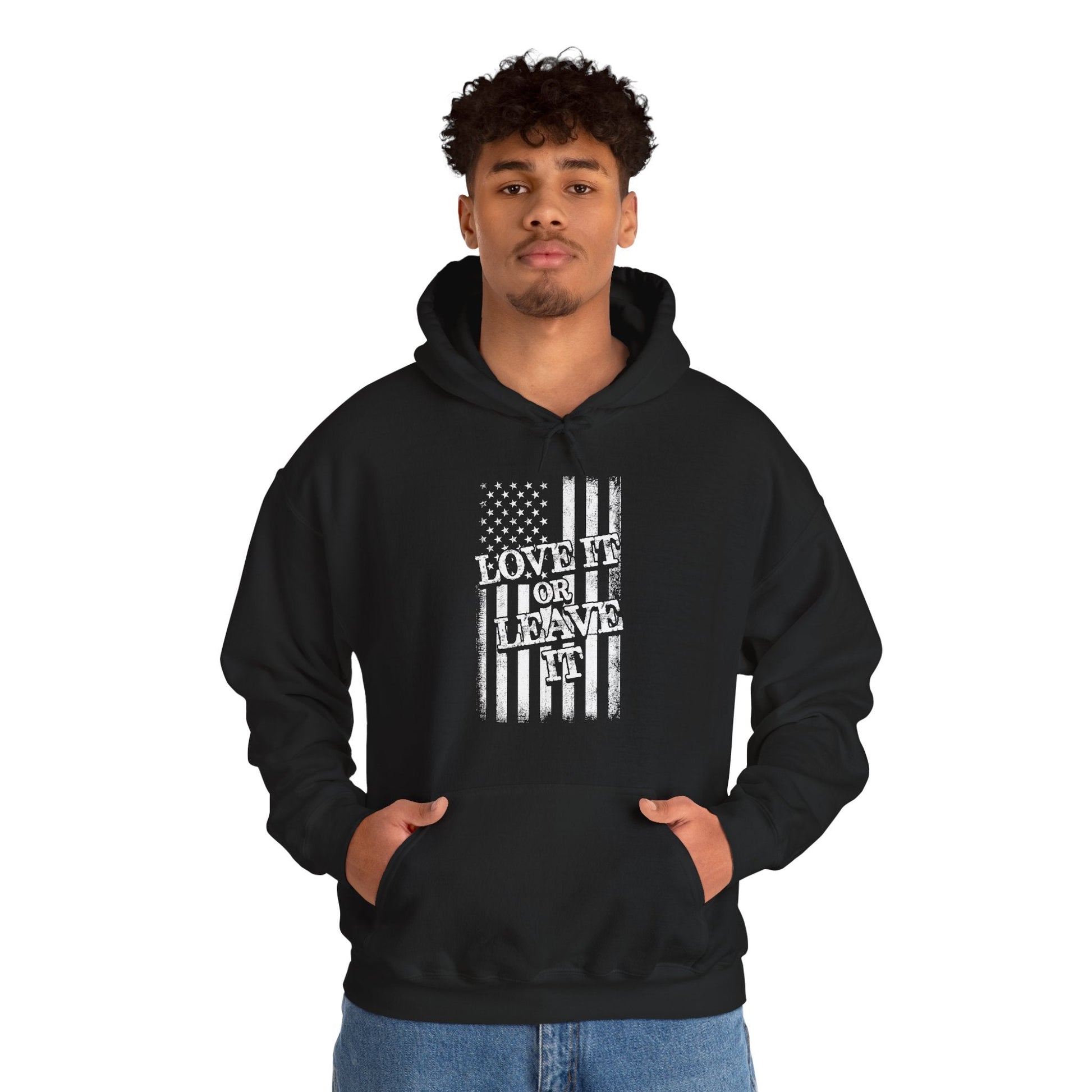 Love It Or Leave It Hooded Sweatshirt The Devil's Pickle
