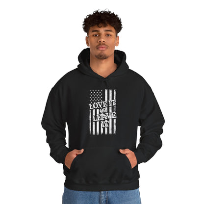 Love It Or Leave It Hooded Sweatshirt The Devil's Pickle