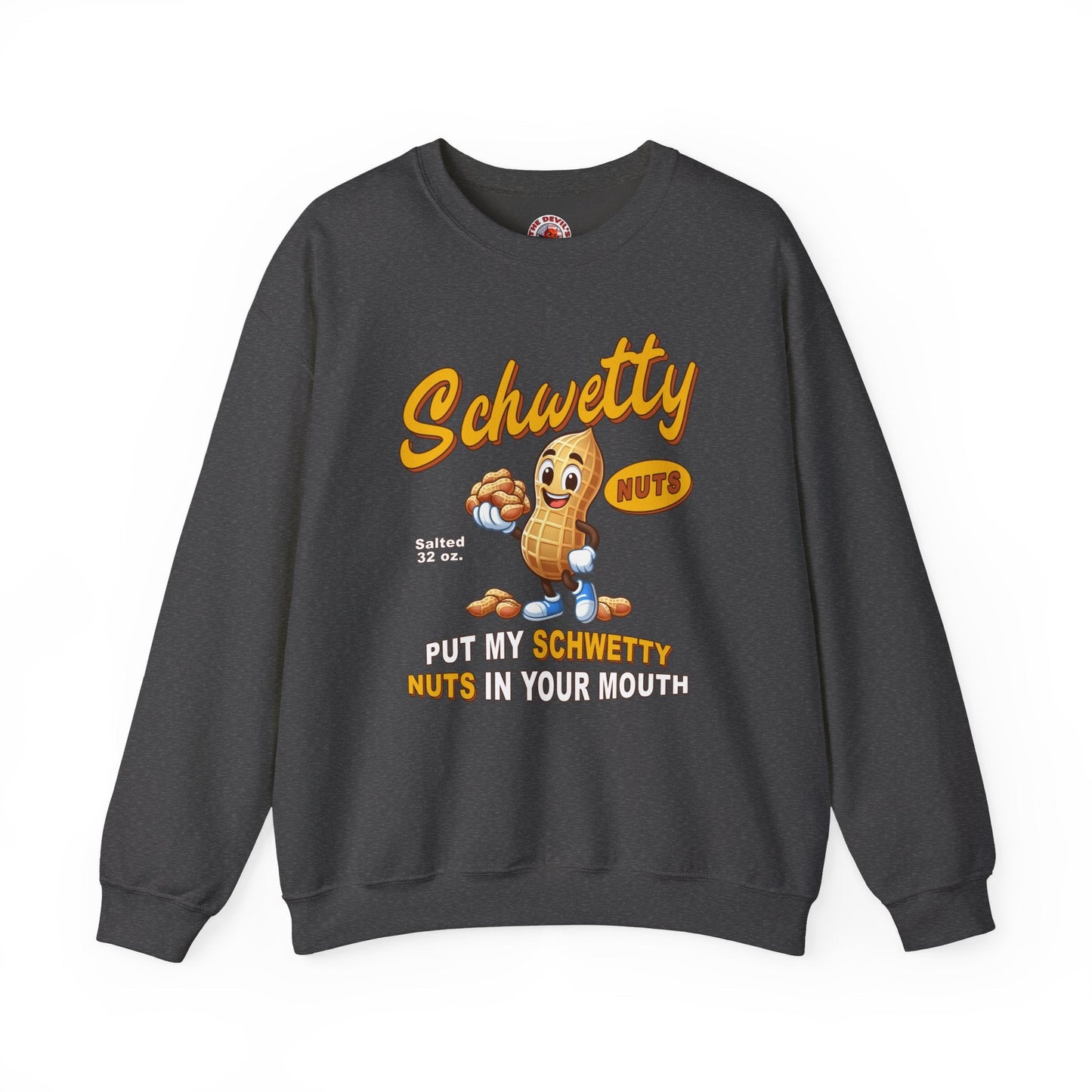 Schwetty Nuts Crewneck Sweatshirt The Devil's Pickle