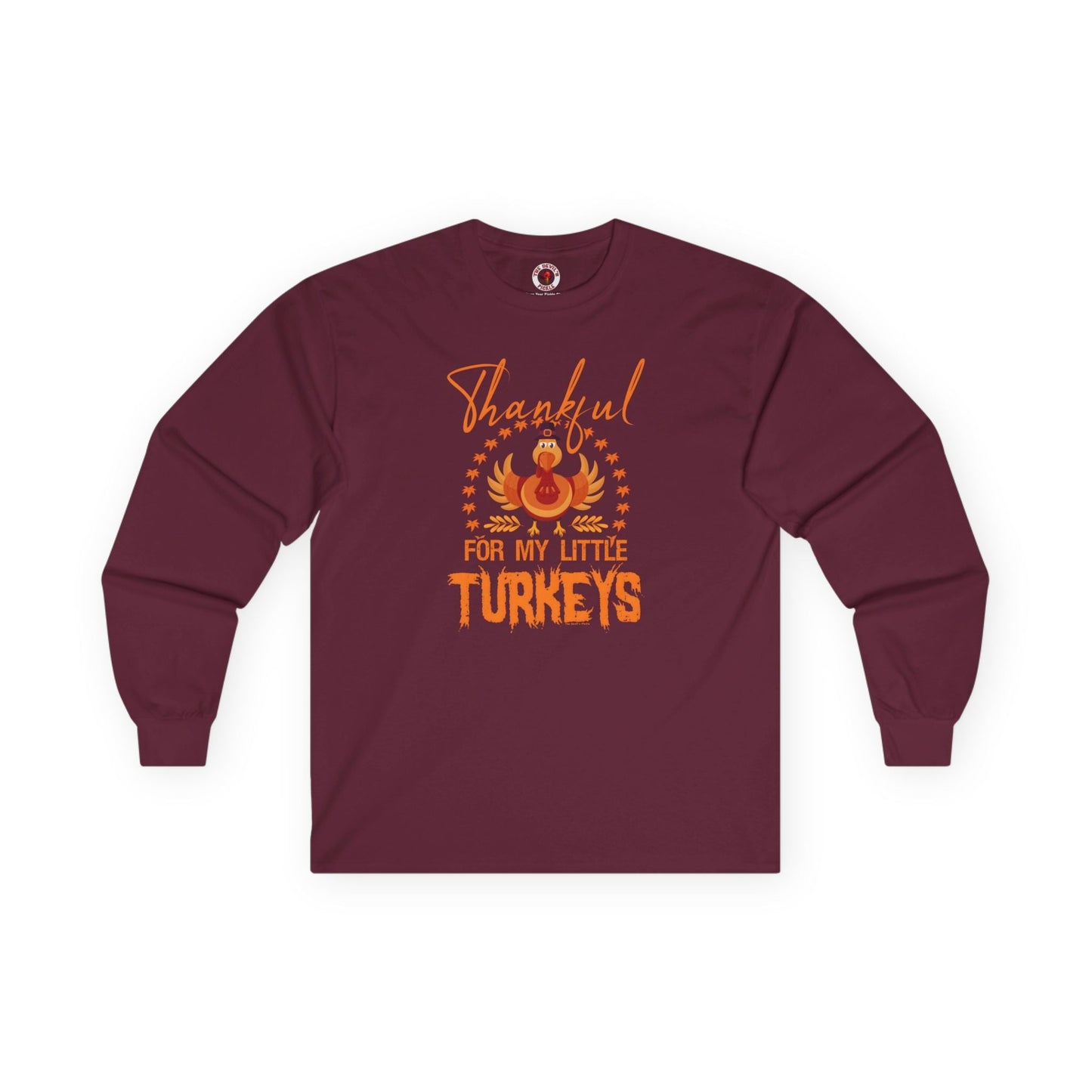 Thankful For My Little Turkeys Long Sleeve Tee The Devil's Pickle