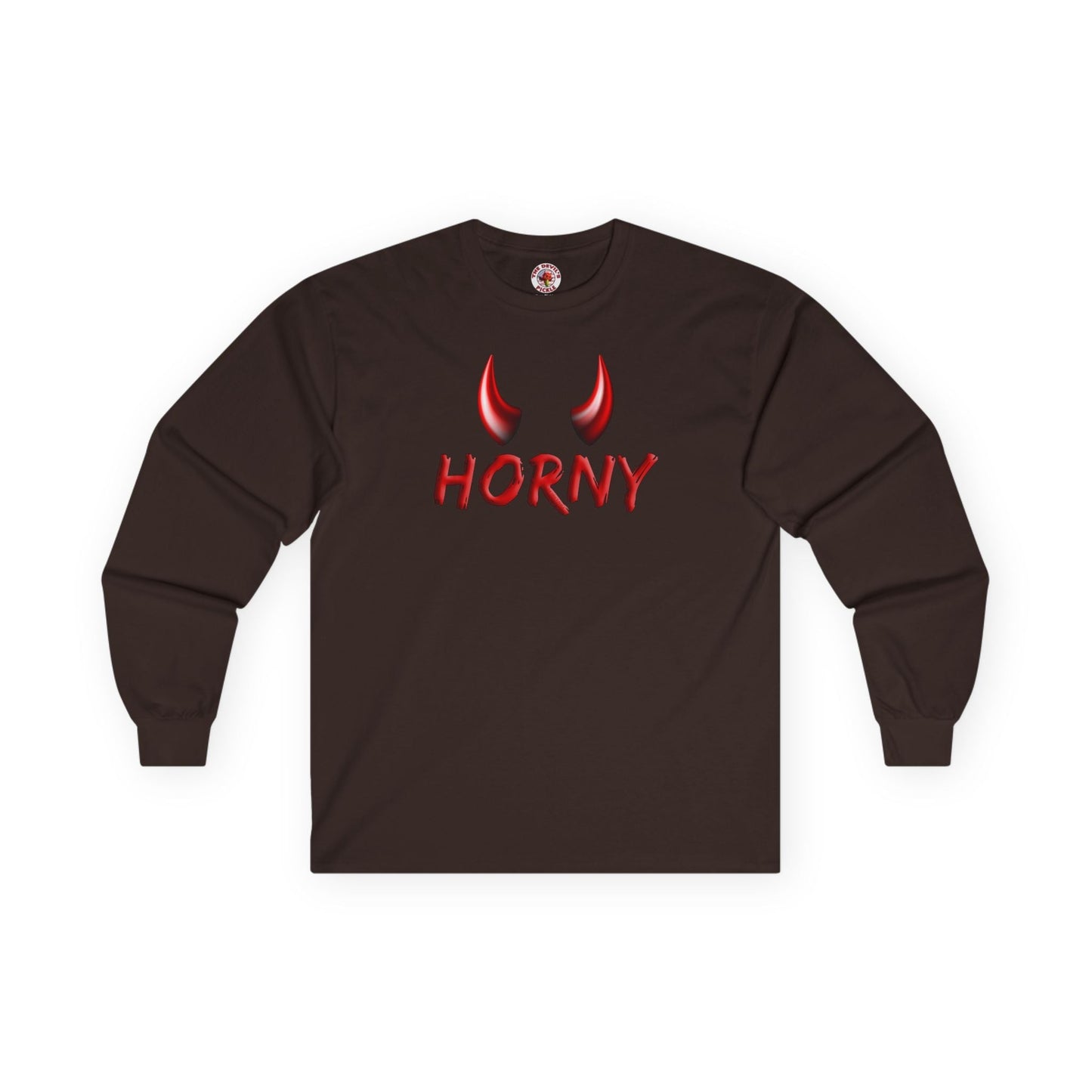 Horny Long Sleeve Tee The Devil's Pickle
