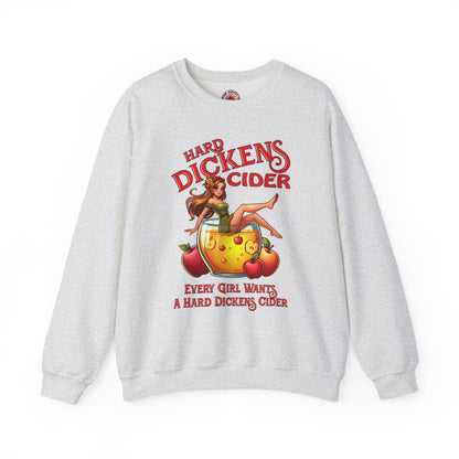 Hard Dickens Cider Crewneck Sweatshirt The Devil's Pickle