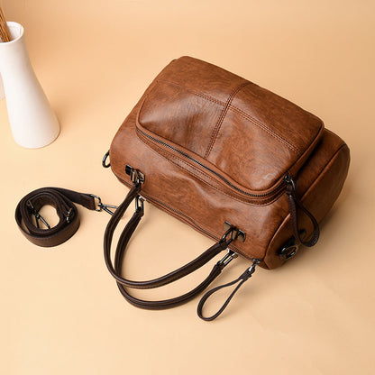 Women's Versatile Charming Fashion Retro Big Shoulder Bags Rirati