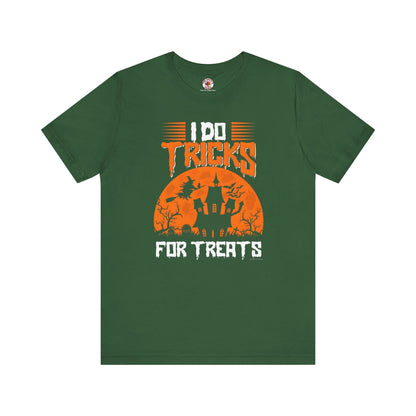 I Do Tricks For Treats T-Shirt The Devil's Pickle