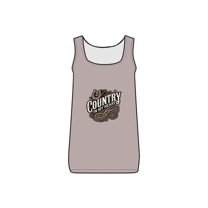 Country in My Heart Women's Tank Top Country in My Heart