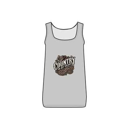 Country in My Heart Women's Tank Top Country in My Heart