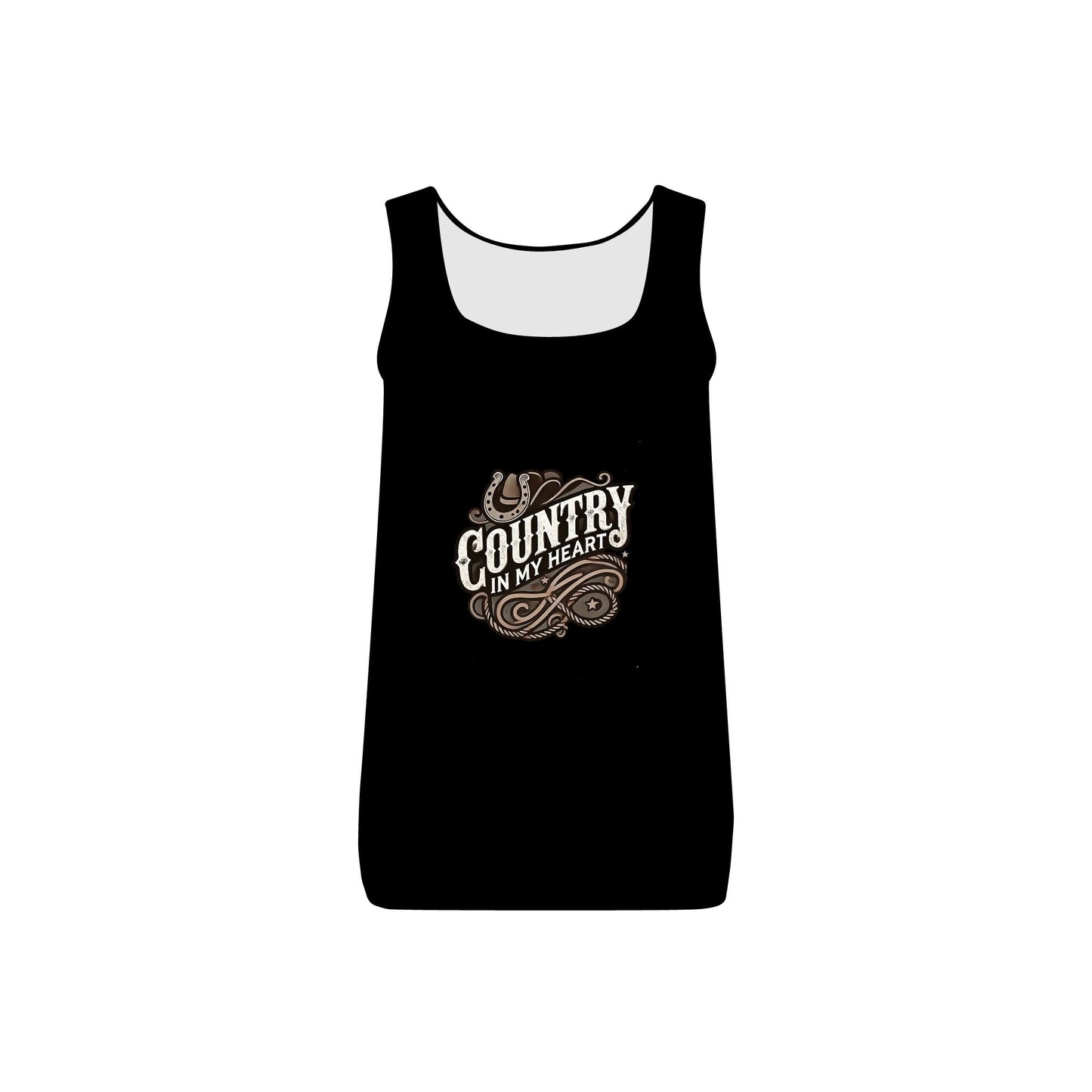Country in My Heart Women's Tank Top Country in My Heart