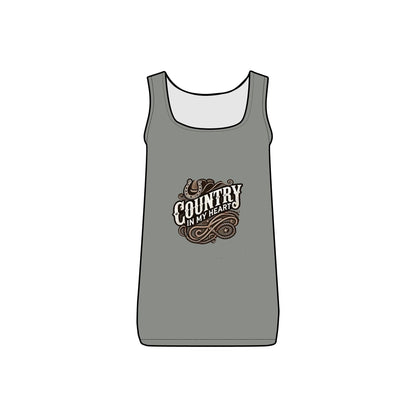 Country in My Heart Women's Tank Top Country in My Heart