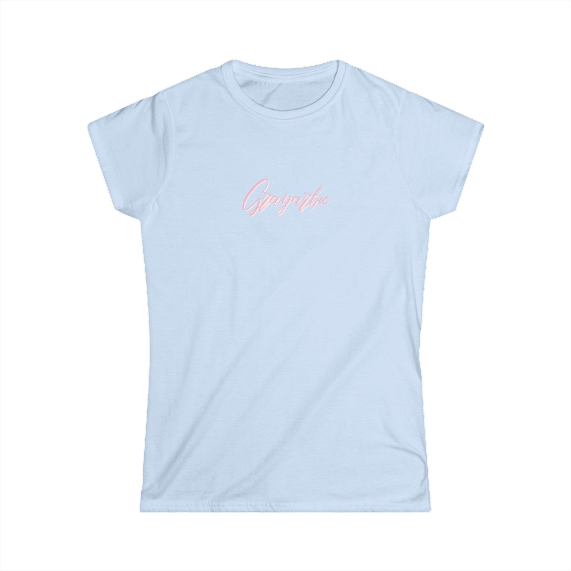 Women's Softstyle Tee "Grayarbie" Grayceful LLC