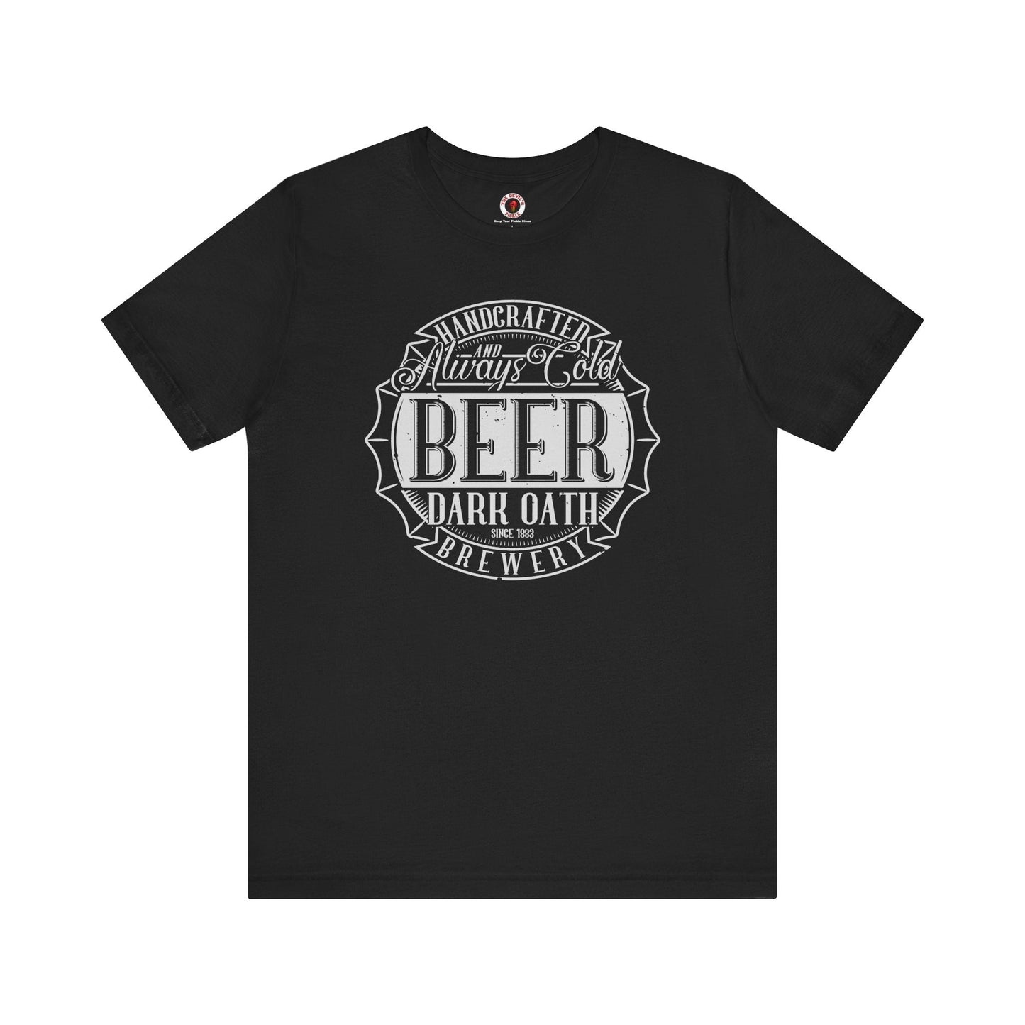 Handcrafted and Always Cold Beer T-Shirt The Devil's Pickle