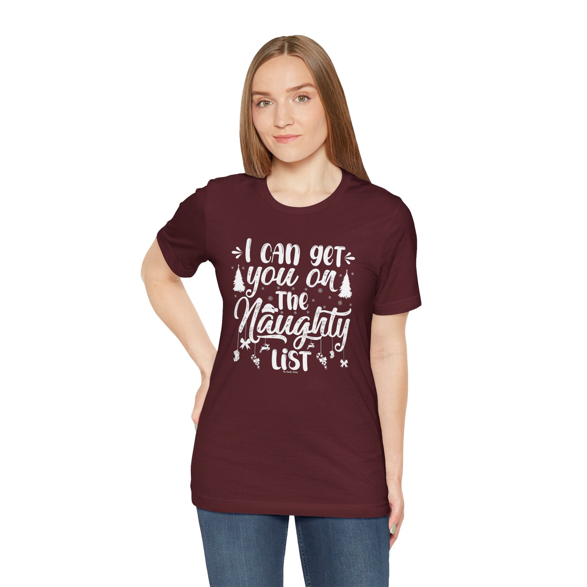 I Can Get You On The Naughty List T-Shirt The Devil's Pickle