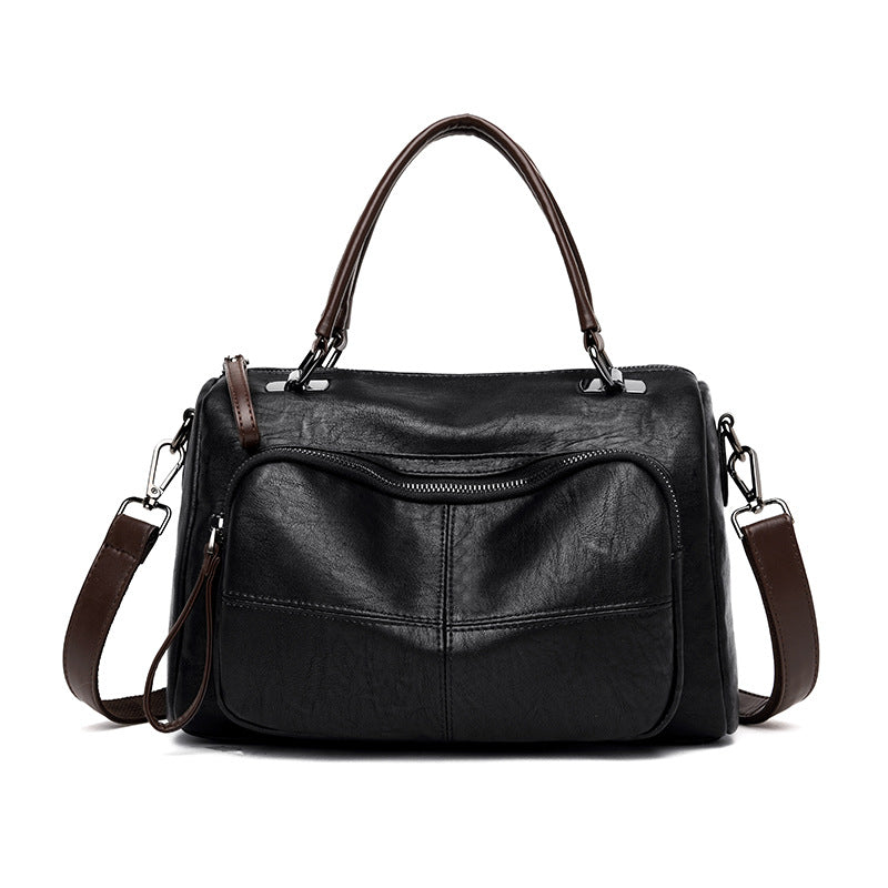 Women's Versatile Charming Fashion Retro Big Shoulder Bags Rirati