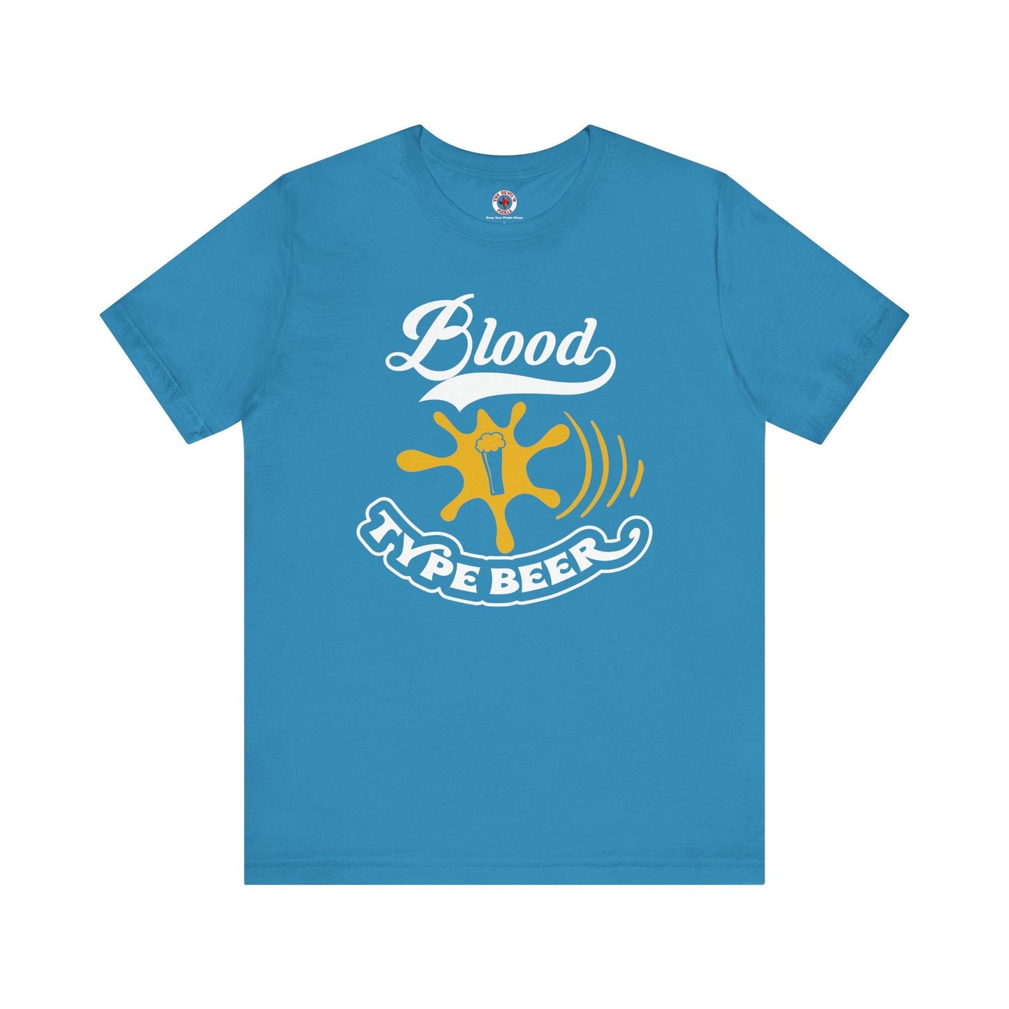 Blood Type Beer T-Shirt The Devil's Pickle
