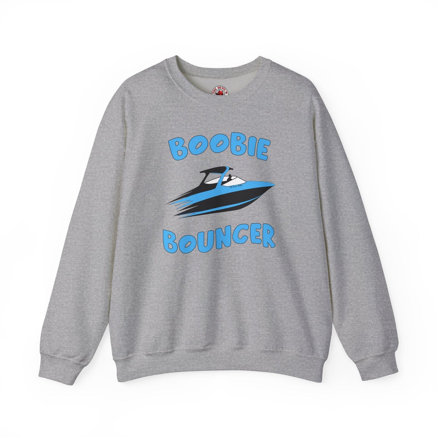 Boobie Bouncer Crewneck Sweatshirt The Devil's Pickle