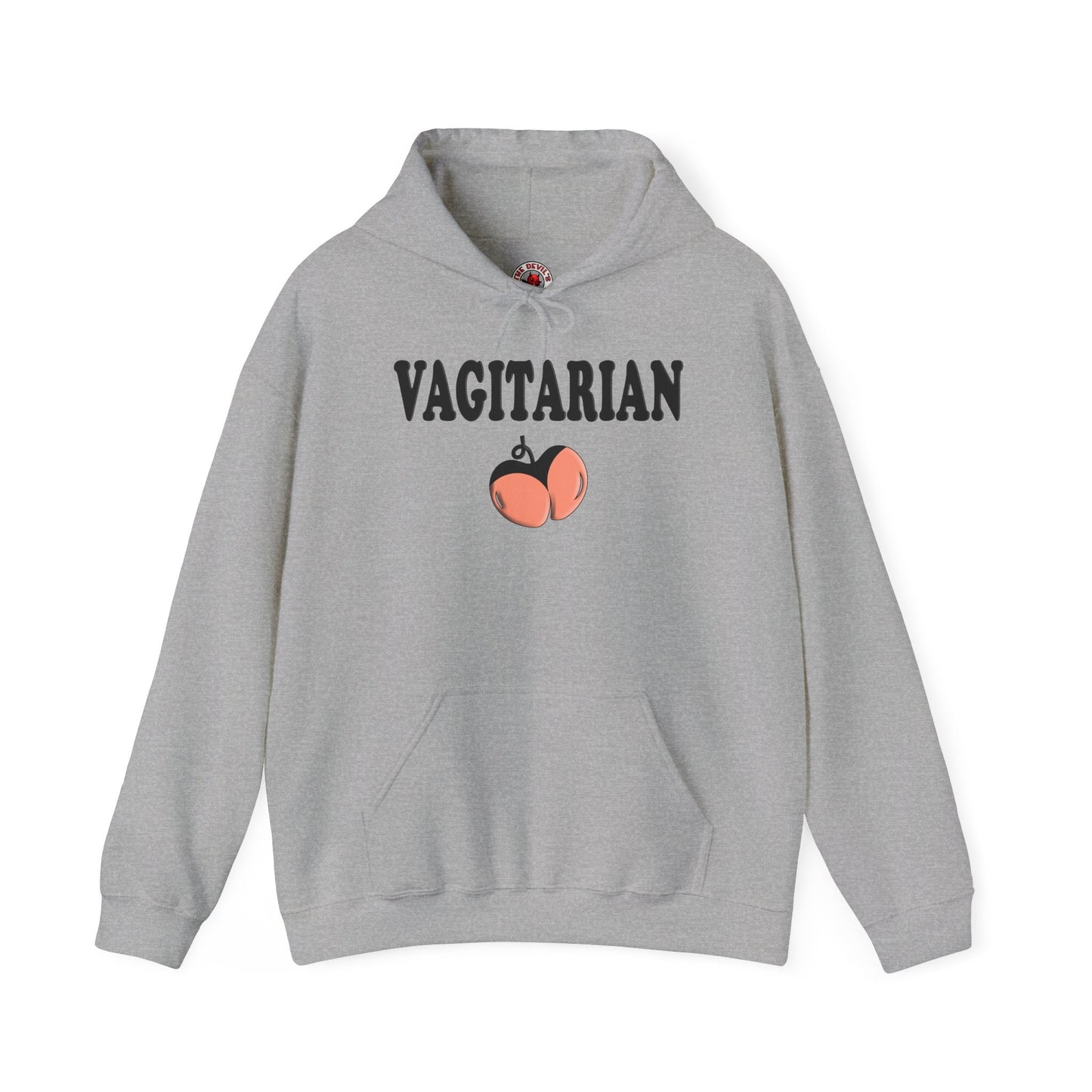 Vagitarian Hooded Sweatshirt The Devil's Pickle