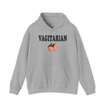 Vagitarian Hooded Sweatshirt The Devil's Pickle