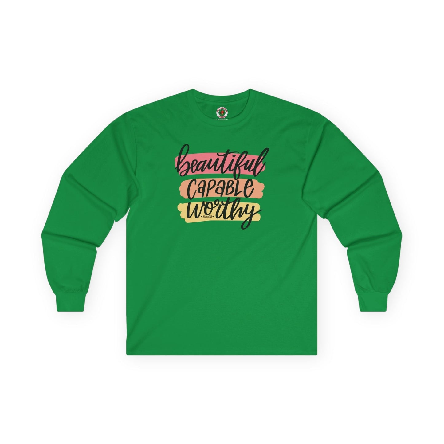 Beautiful Capable Worthy Long Sleeve Tee The Devil's Pickle